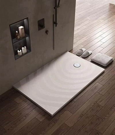Molde de melamina para piso de banheiro